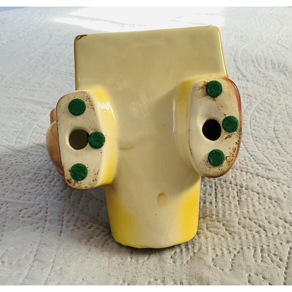 Vintage AL Hirsch “Rover” Dachshund Ceramic Dresser Caddy/Valet Planter MCM 1950 - Picture 5 of 7